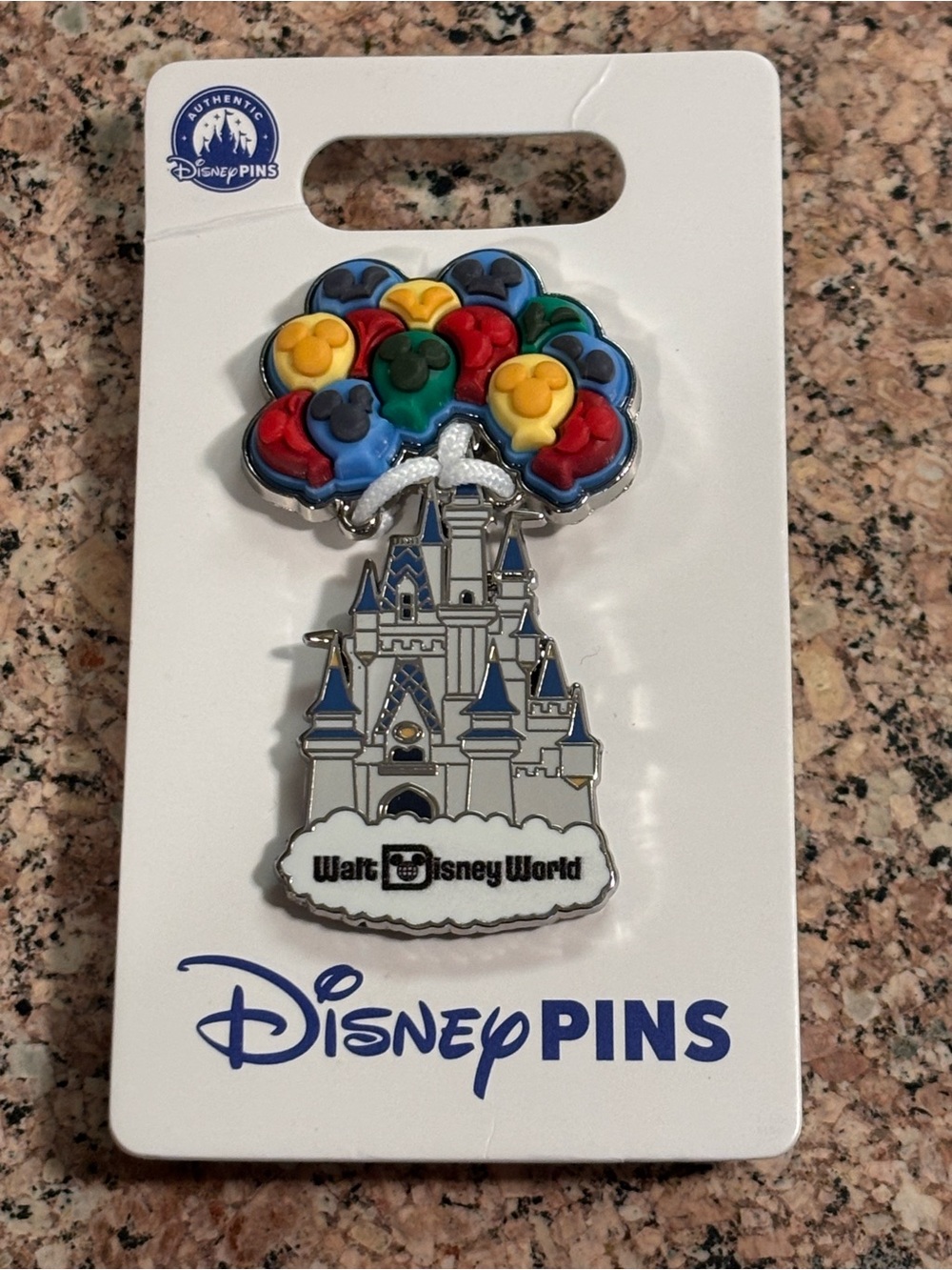 Disney Parks Pin 2026 Walt Disney World Cinderella Castle With Balloons OE